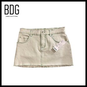 BDG y2k Denim micro mini skirt